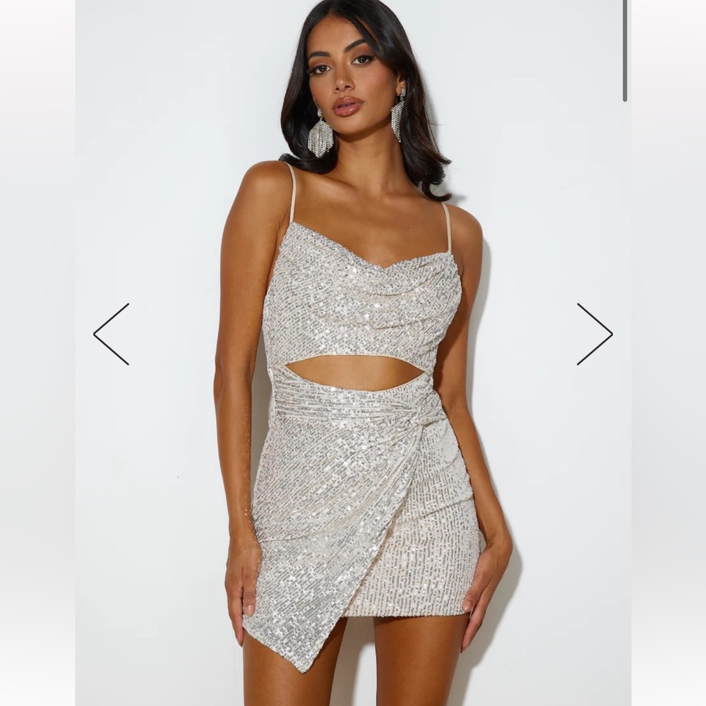 HELLO MOLLY CUT OUT DRESS